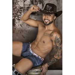 CandyMan Boxer COWBOY Denim noir